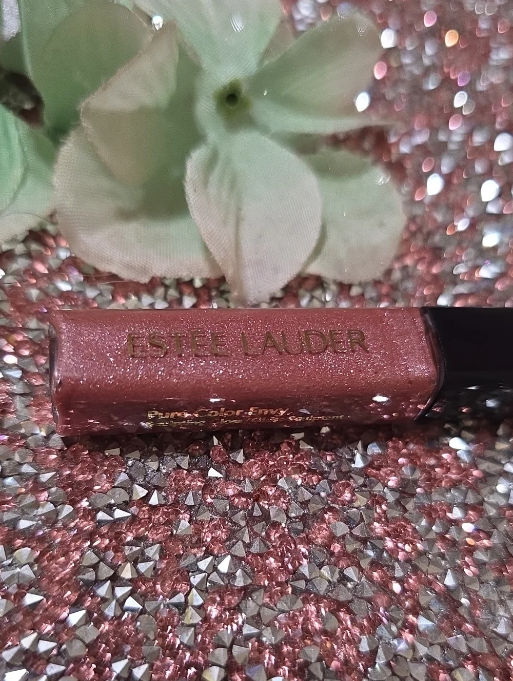 🧚‍♀️RECKLESS BLOOM Estee Lauder MINI DISCONTINUED Pure Color Gloss NWOBOX